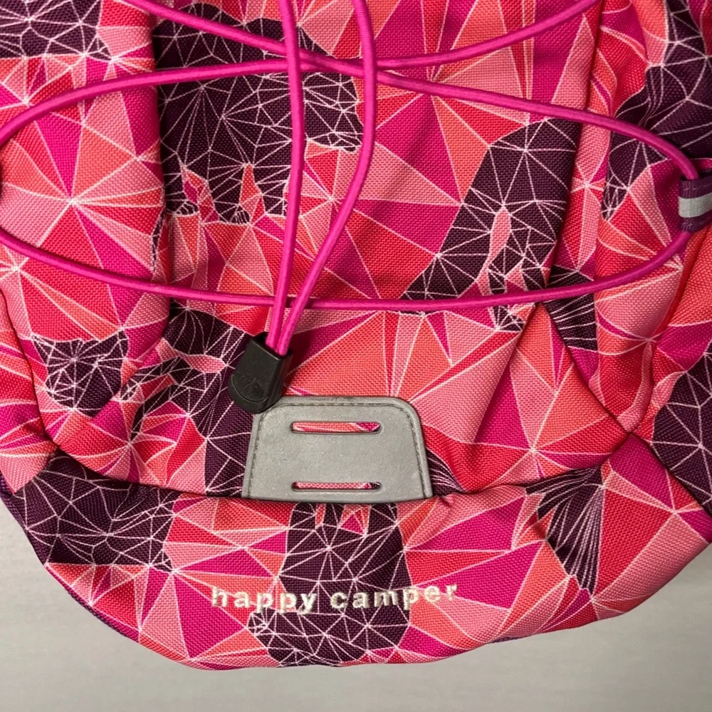 The North Face Happy Camper - Sugary Pink/High Rise Grey Mini Backpack - Picture 2 of 8